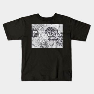 Zentangle Quote Kids T-Shirt